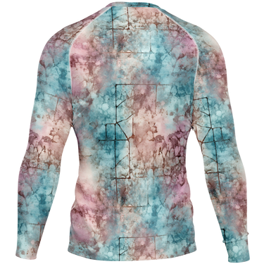 Chokefish™ Long Sleeve Rashguard Acid-Wash Men's Shirt-003